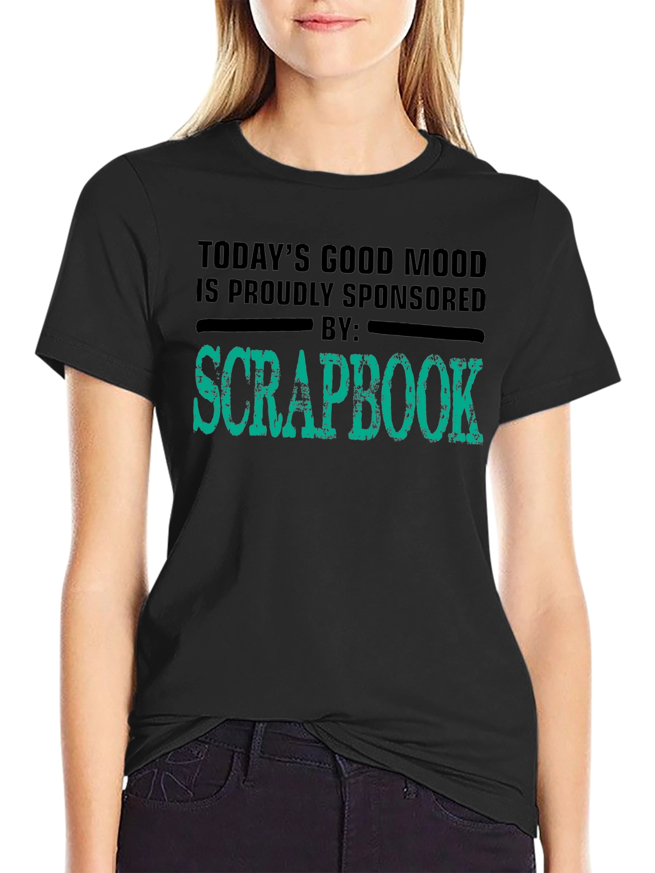 Scrapbook Sponsored Good Mood Graphic Tee