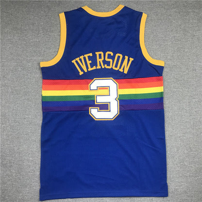 Men's Denver Nuggets Allen Iverson 2006-07 Hardwood Classics Swingman Jerseys
