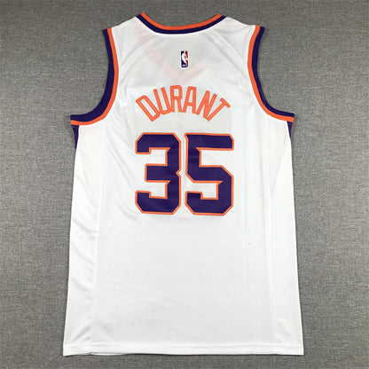 Men's Phoenix Suns Kevin Durant #35 White 2022/23 Swingman Jerseys