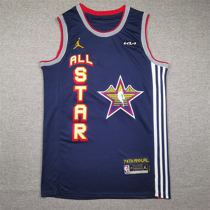 Men's Minnesota Timberwolves Anthony Edwards #5 Navy 2025 NBA All-Star Game Swingman Player Jerseys