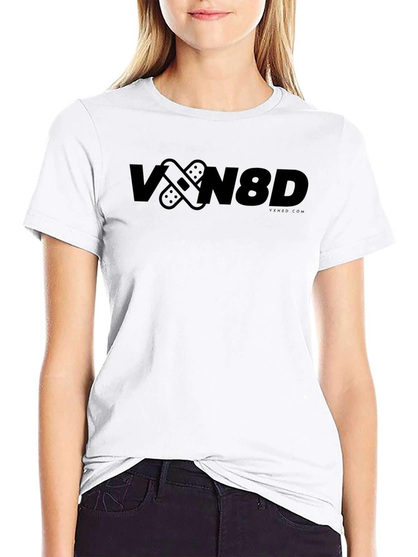 Vxn8d Band-aid Graphic T-Shirt - Comfort & Style