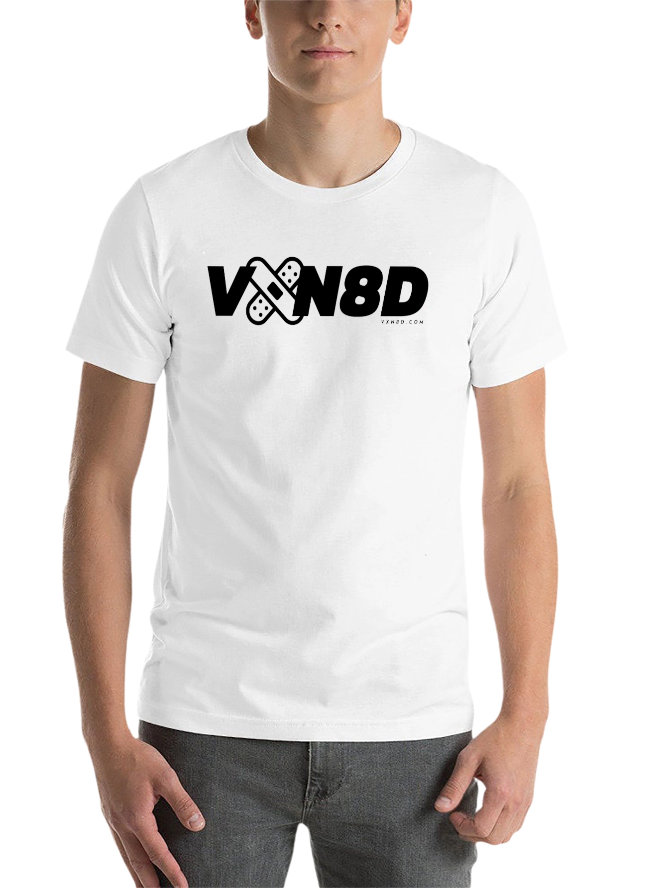 Vxn8d Band-aid Graphic T-Shirt - Comfort & Style