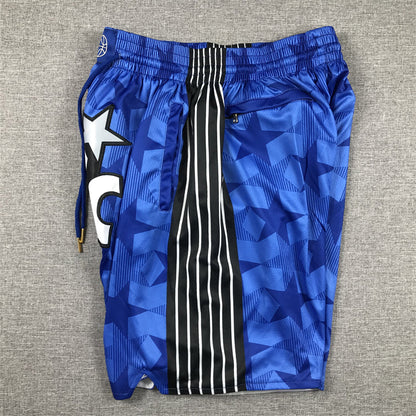 Men's Orlando Magic Blue 2023/24 Pocket Shorts1 Classic Edition