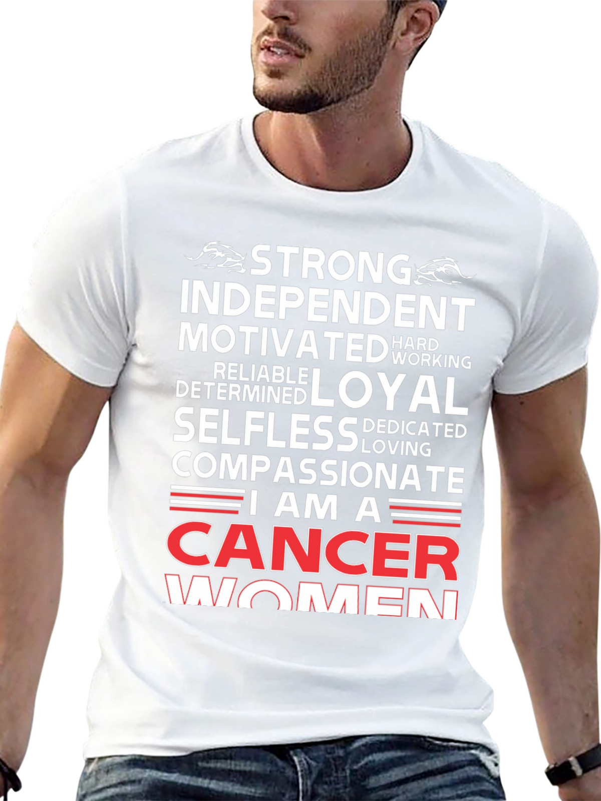 Cancer Women T-Shirt - Strong Independent