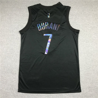 Men's Brooklyn Nets Kevin Durant #7 Black Player Jerseys