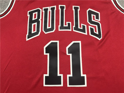 Men's Chicago Bulls DeMar DeRozan #11 Red Fast Break Replica Player Jerseys