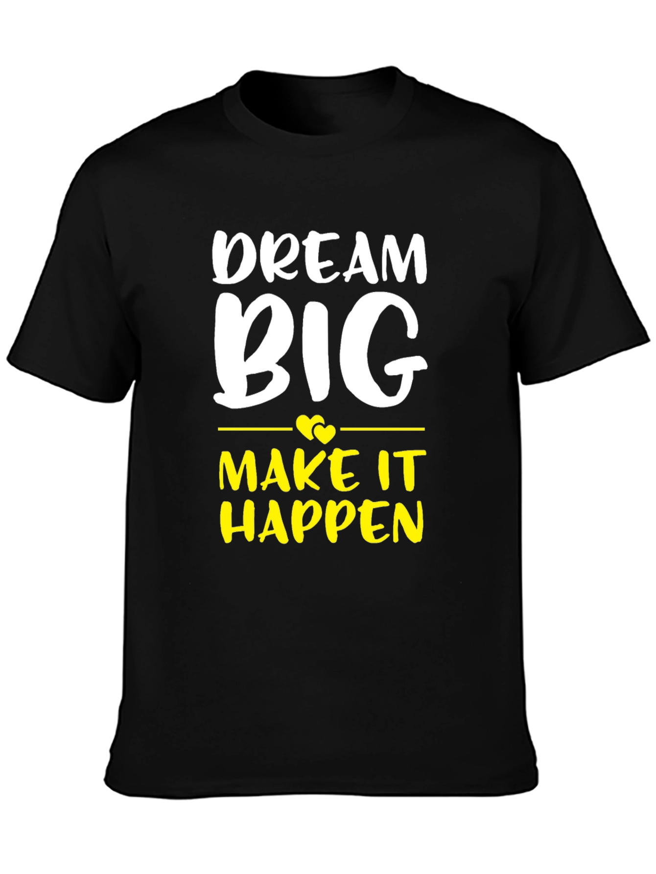 Dream Big Graphic Tee - Inspiring Cotton T-Shirt