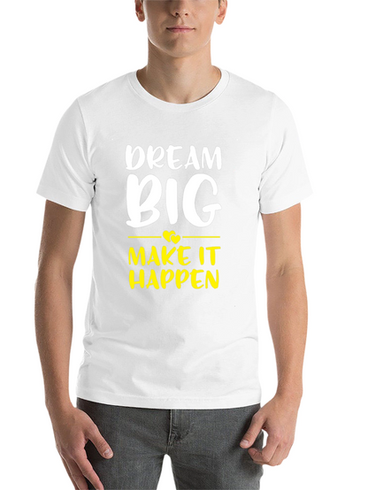 Dream Big Graphic Tee - Inspiring Cotton T-Shirt