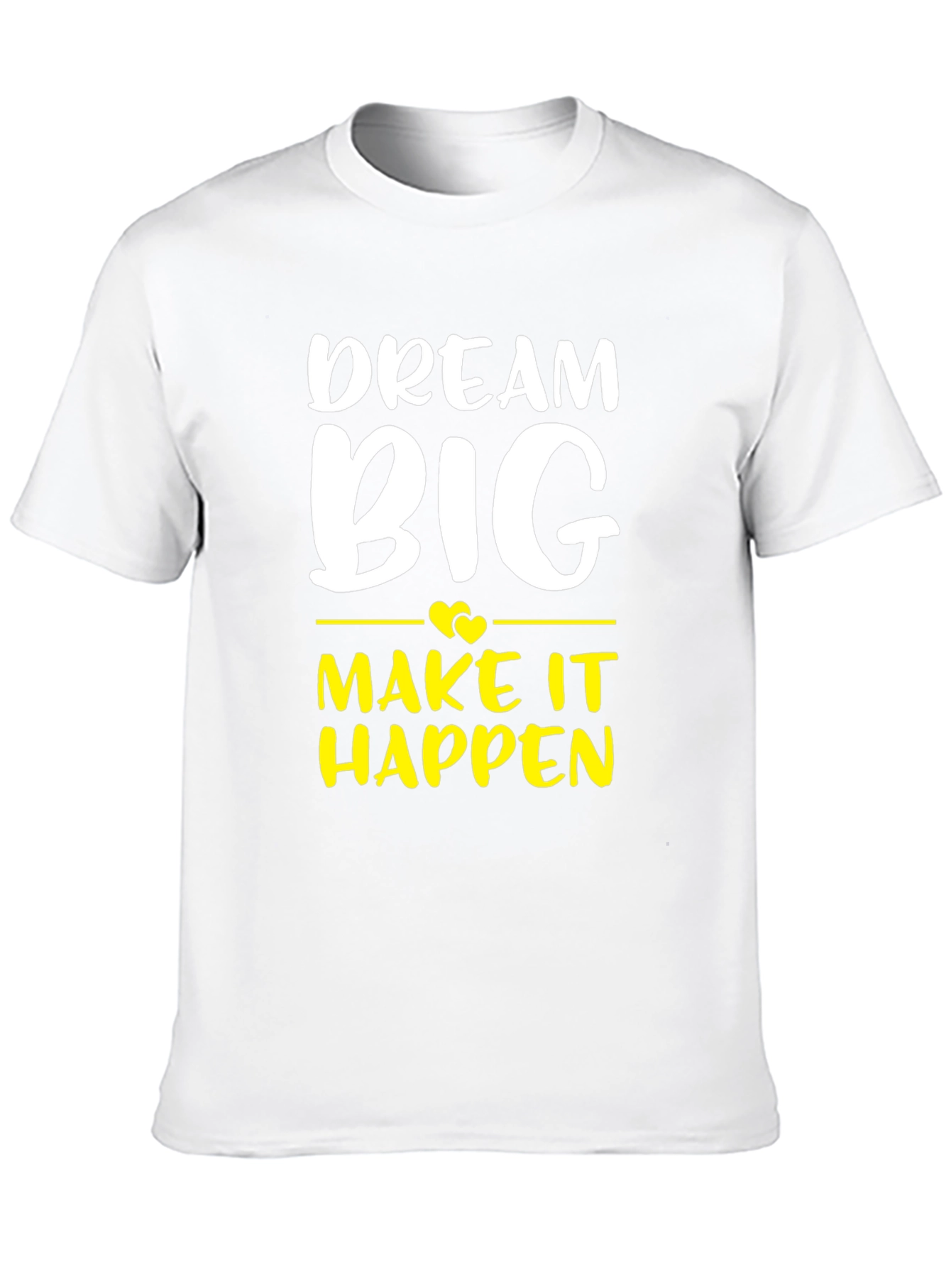 Dream Big Graphic Tee - Inspiring Cotton T-Shirt