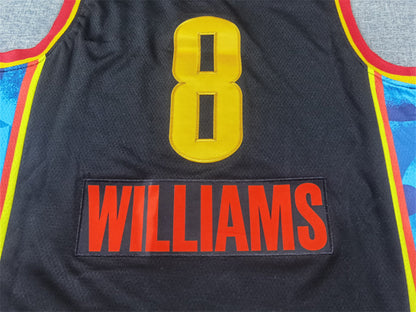 Unisex Oklahoma City Thunder Jalen Williams 2024/25 Embroidered Swingman Jersey City Edition