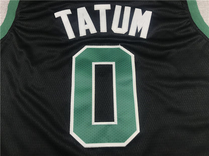 Men's Boston Celtics Jayson Tatum #0 Black 2022/23 Statement Edition Swingman Jerseys