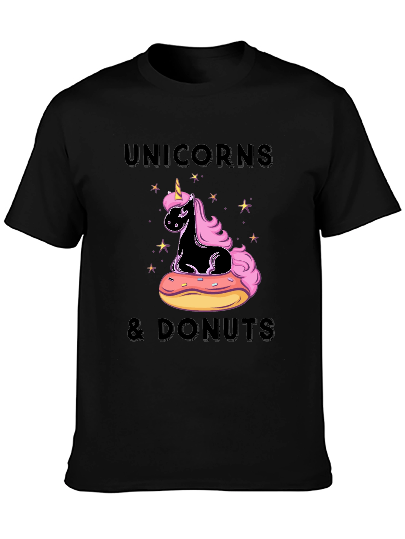 Unicorns & Donuts Graphic T-Shirt