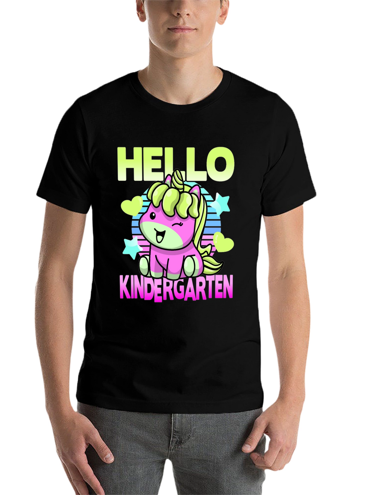 Hello Kindergarten Unicorn T-Shirt