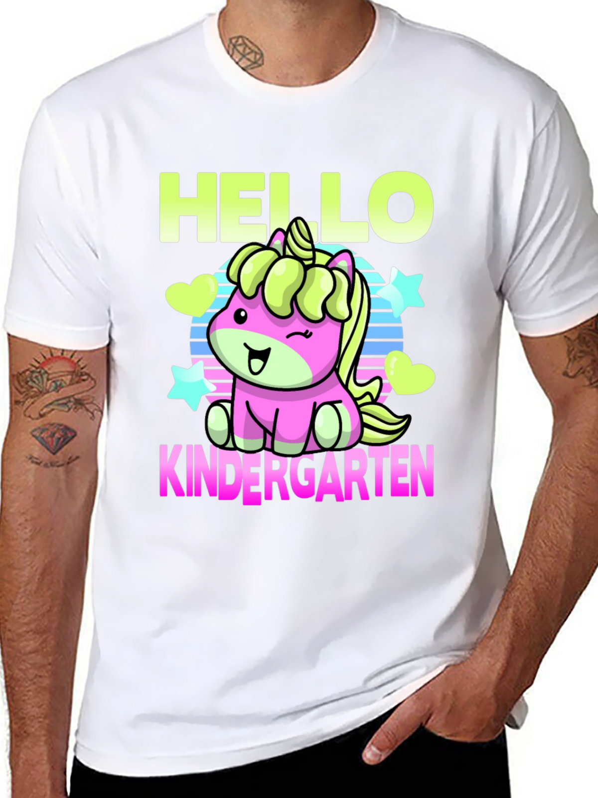 Hello Kindergarten Unicorn T-Shirt