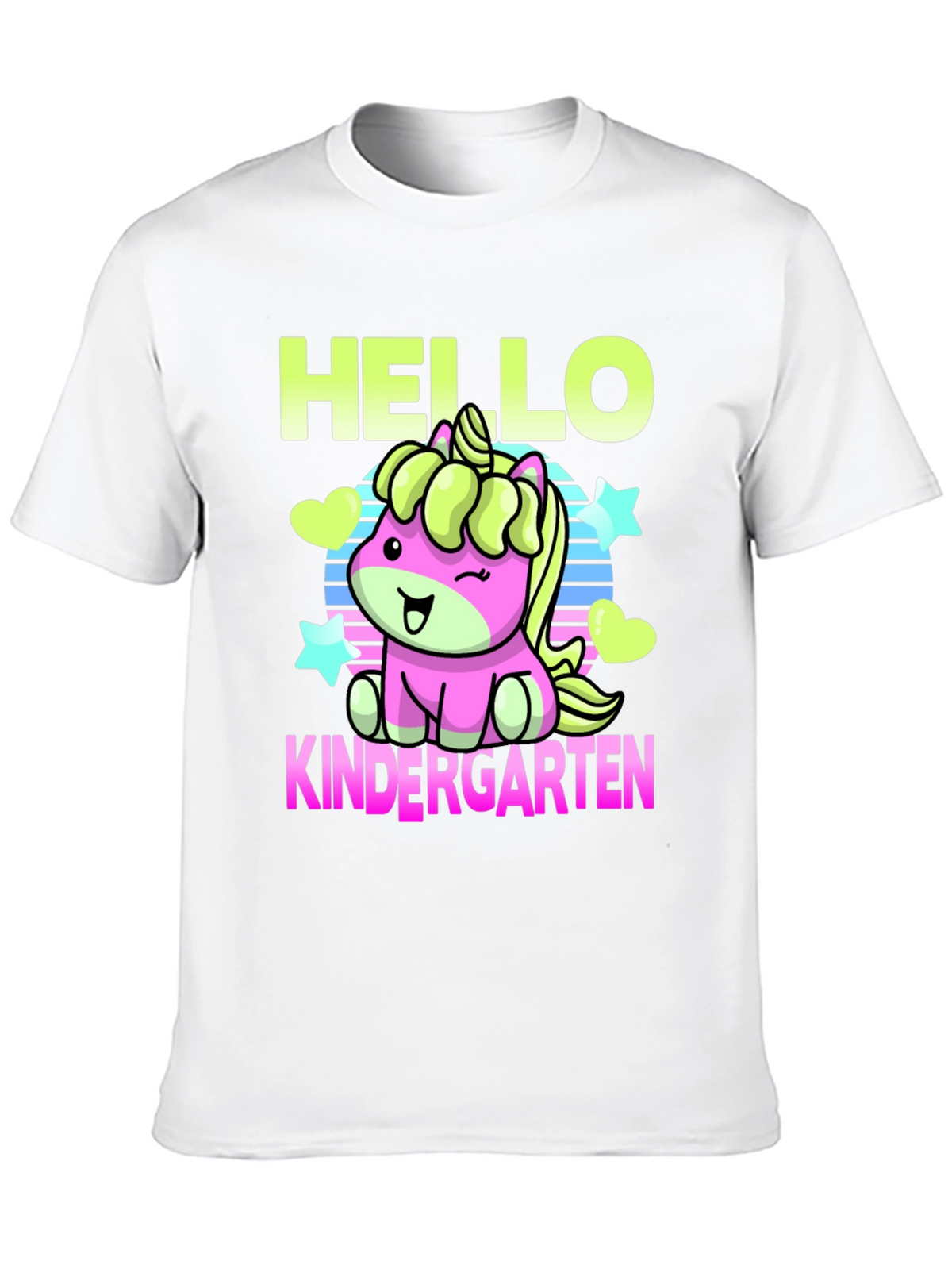 Hello Kindergarten Unicorn T-Shirt