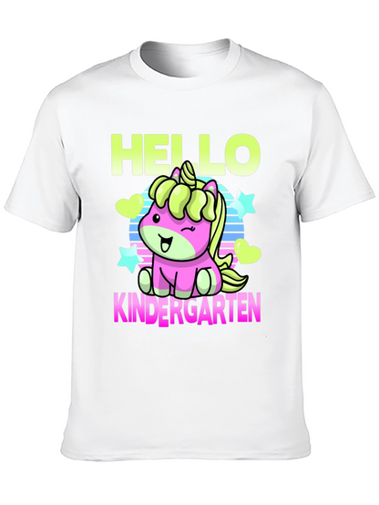 Hello Kindergarten Unicorn T-Shirt