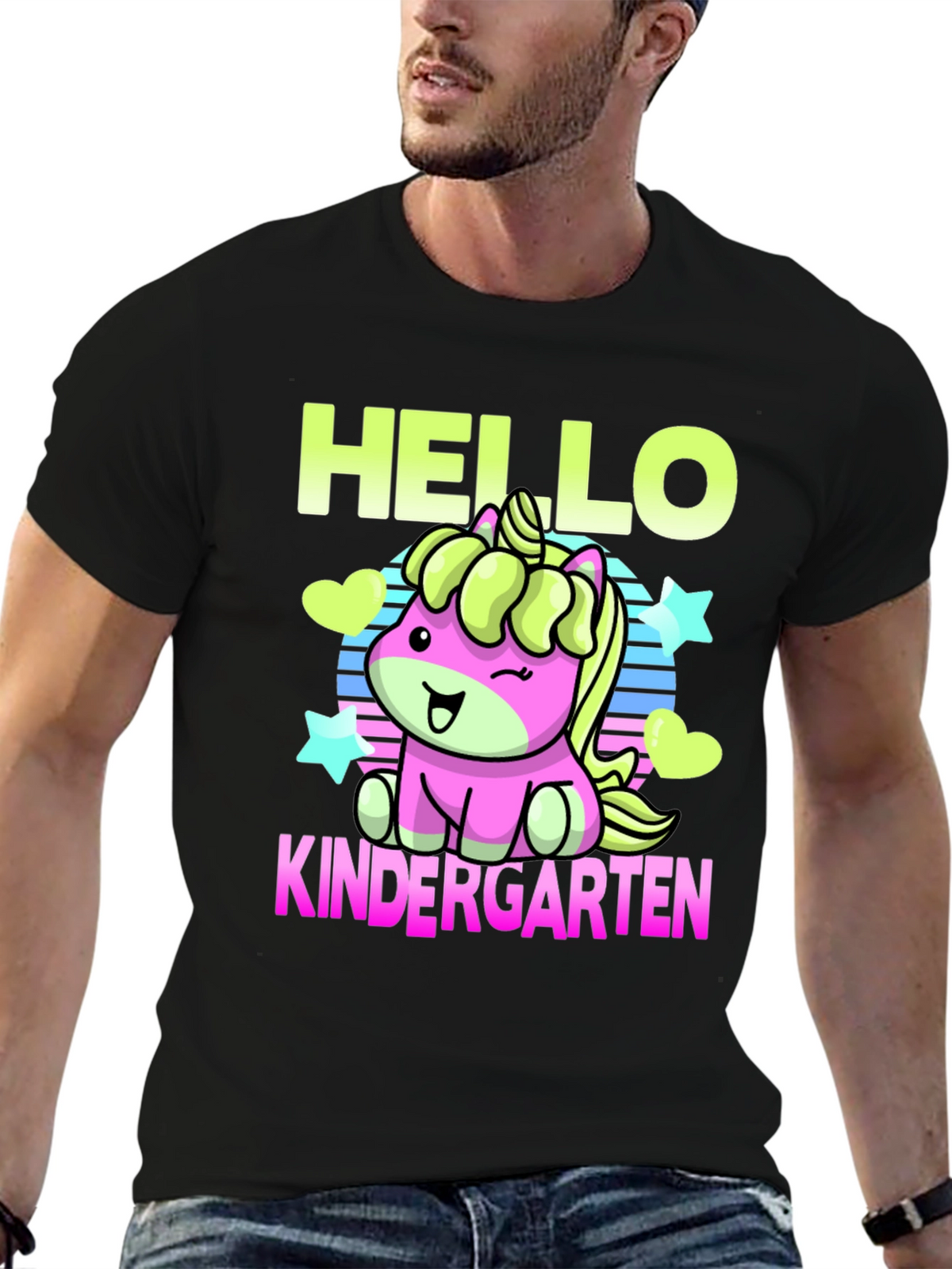Hello Kindergarten Unicorn T-Shirt