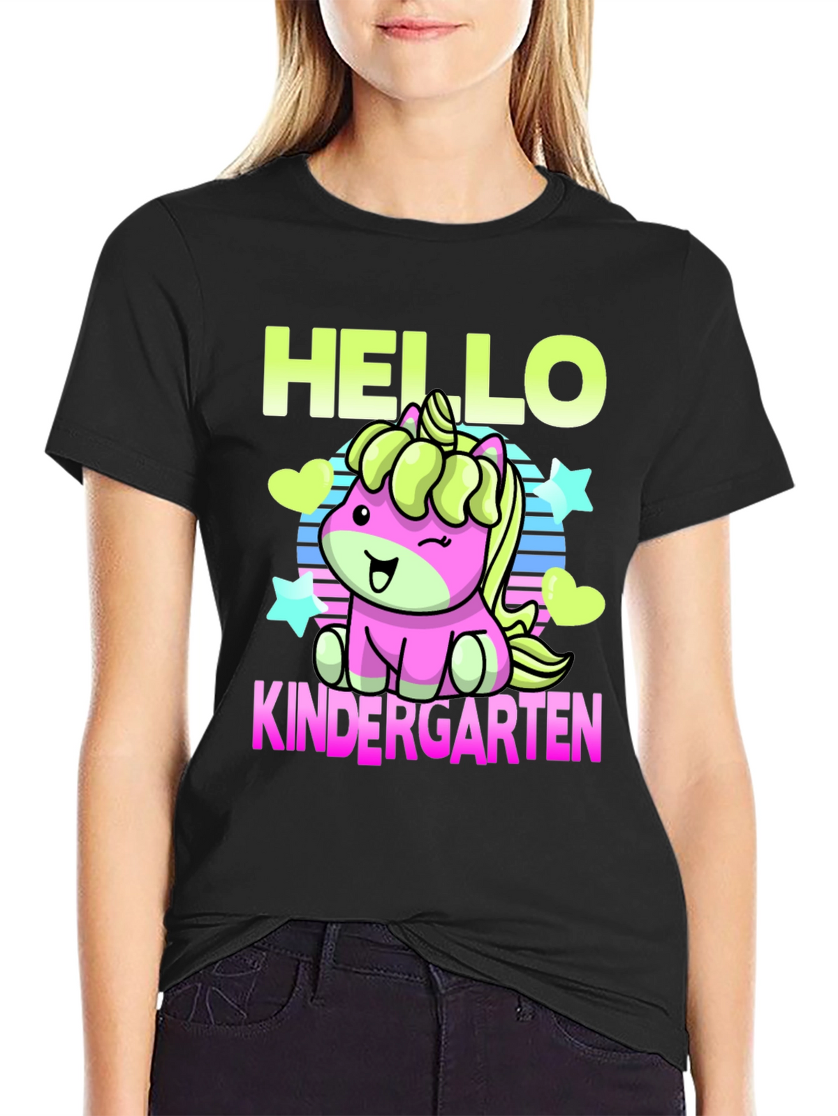 Hello Kindergarten Unicorn T-Shirt