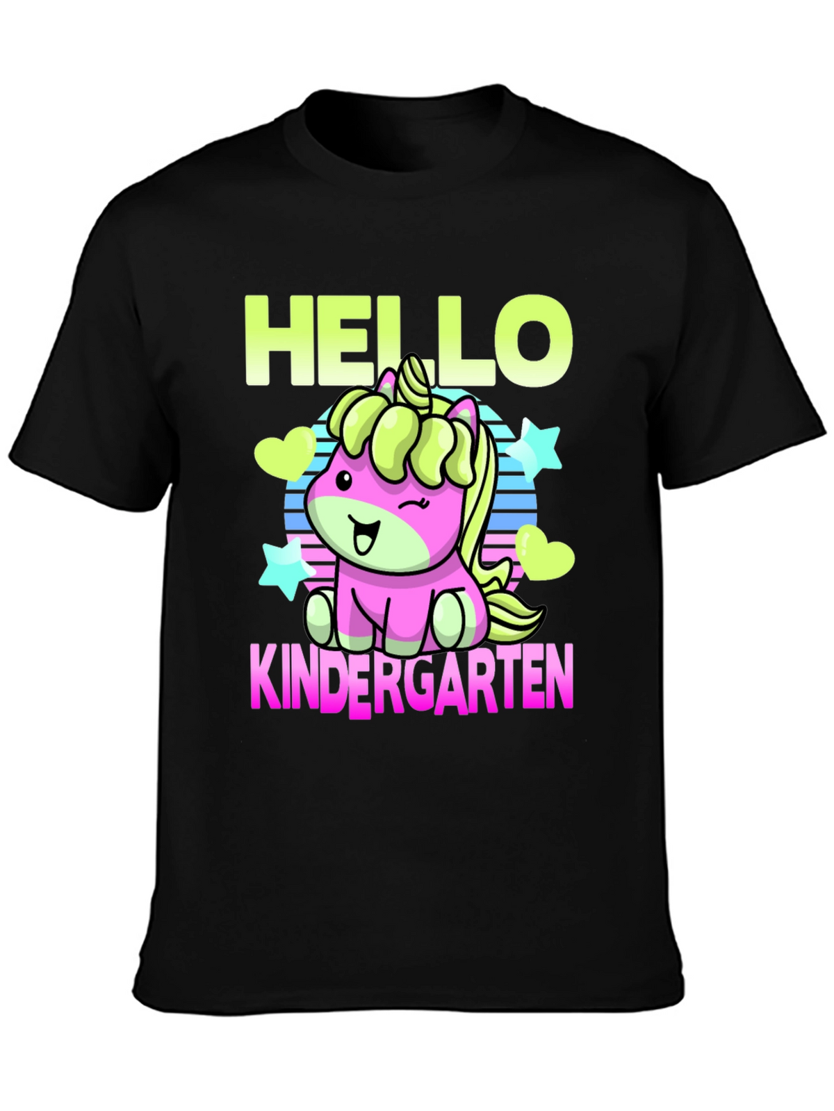 Hello Kindergarten Unicorn T-Shirt
