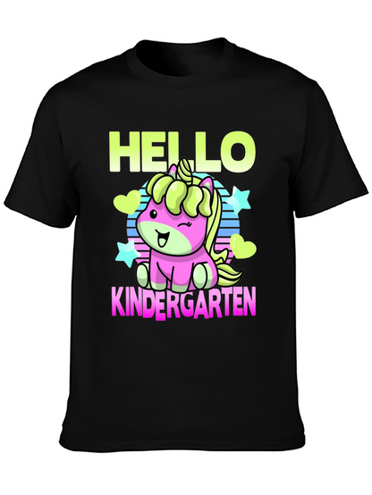 Hello Kindergarten Unicorn T-Shirt