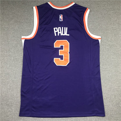 Men's Phoenix Suns Chris Paul Purple 2020/21 Fast Break Replica Player Jerseys