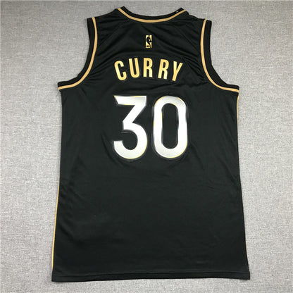 Men's Golden State Warriors Stephen Curry Fanatics Branded Black Swingman Jerseys