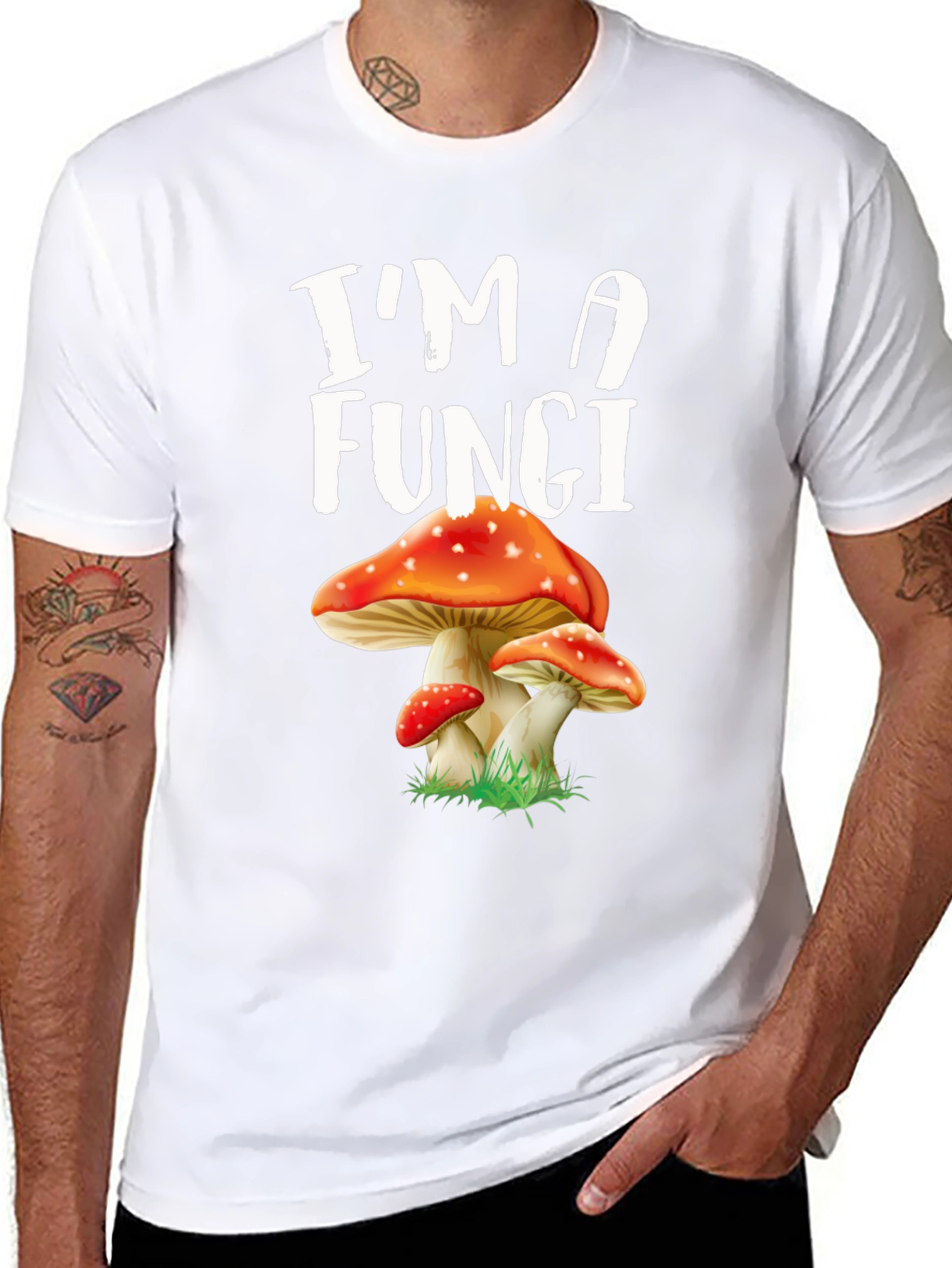 Im A Fungi Mushroom Graphic Tee