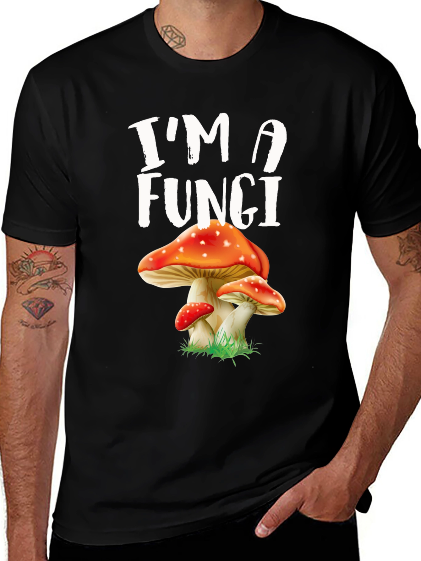 Im A Fungi Mushroom Graphic Tee