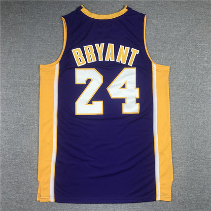 Men's Los Angeles Lakers Kobe Bryant #24 Purple Swingman Jerseys