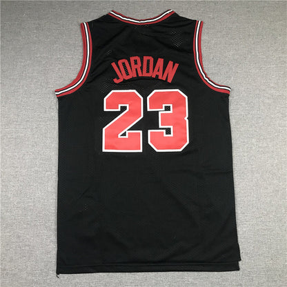 Men's Chicago Bulls Michael Jordan #23 Black 1997-98 Authentic Player Jerseys