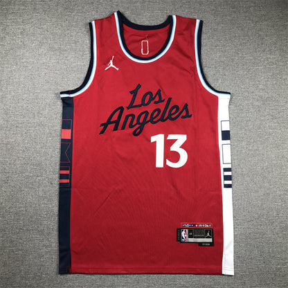 Men's LA Clippers Paul George #13 Red Swingman Player Jerseys