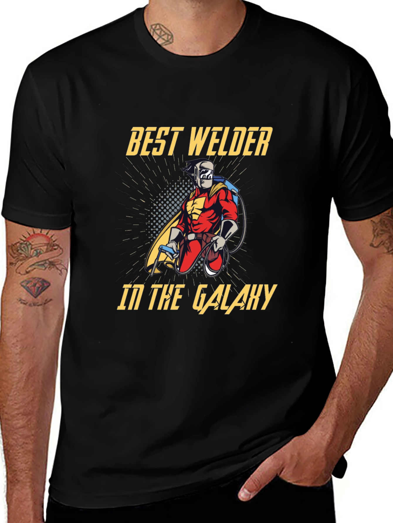 Best Welder in the Galaxy Graphic T-Shirt