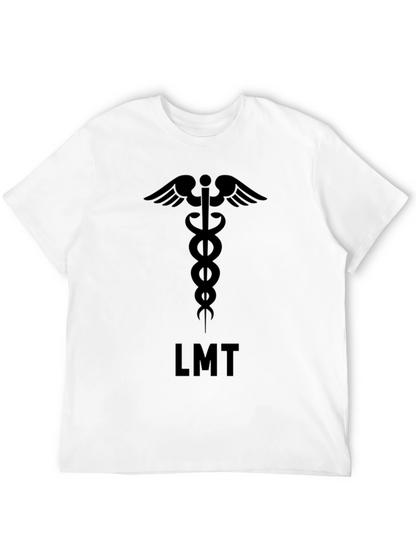 LMT Caduceus Black T-Shirt - Medical Professional Apparel