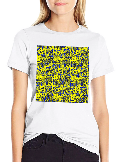 Bold Graffiti Graphic Black T-Shirt for Men