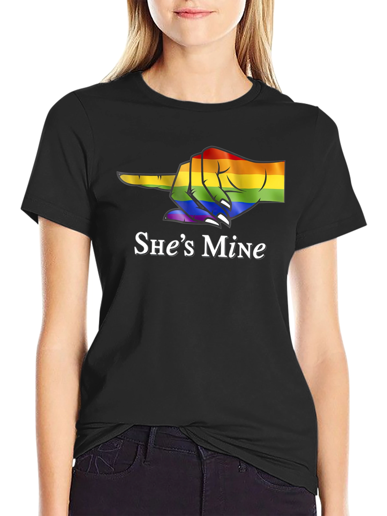 Shes Mine LGBTQ+ Pride T-Shirt