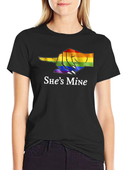 Shes Mine LGBTQ+ Pride T-Shirt
