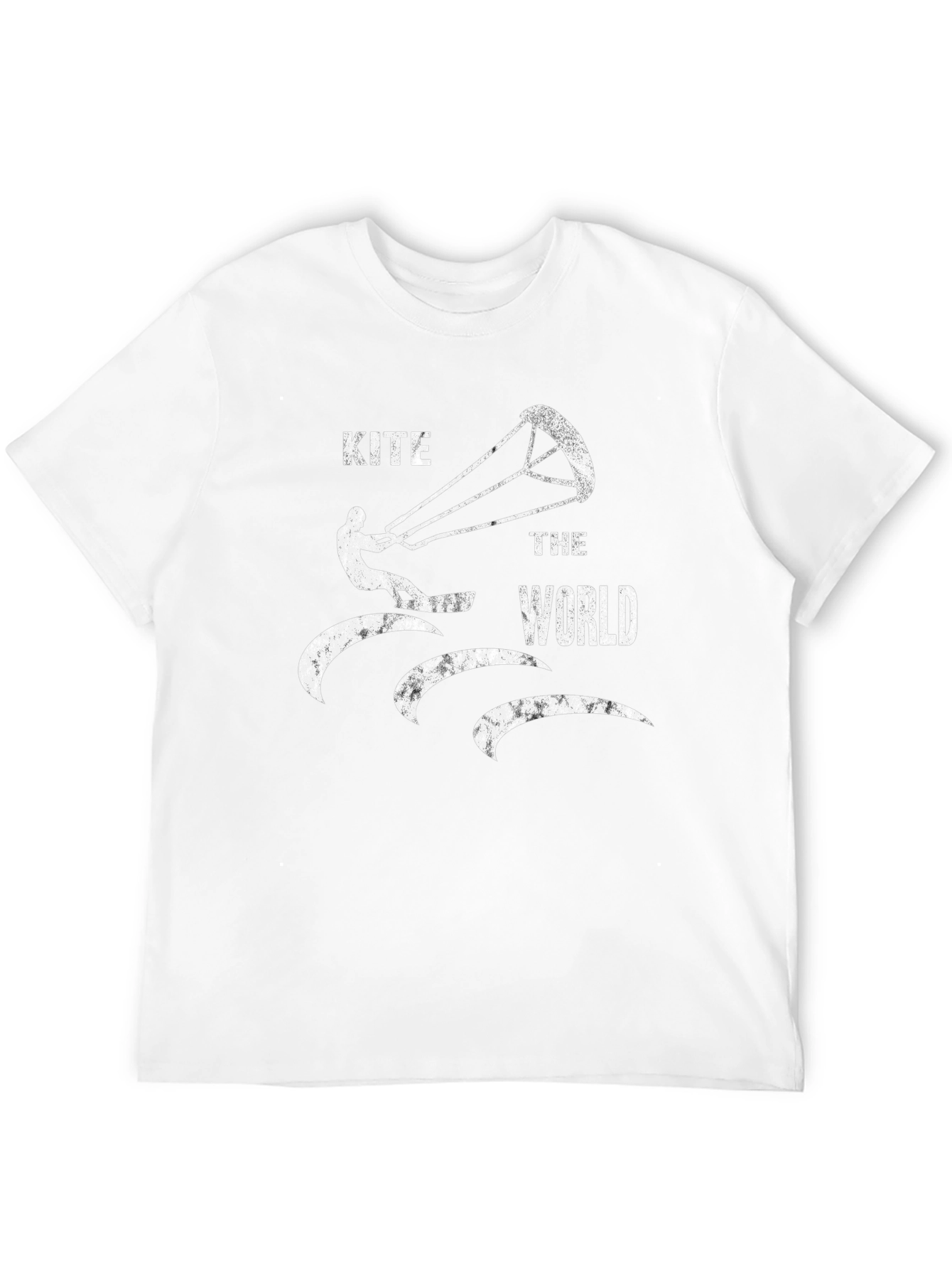 Kite the World T-Shirt - Black Graphic Tee