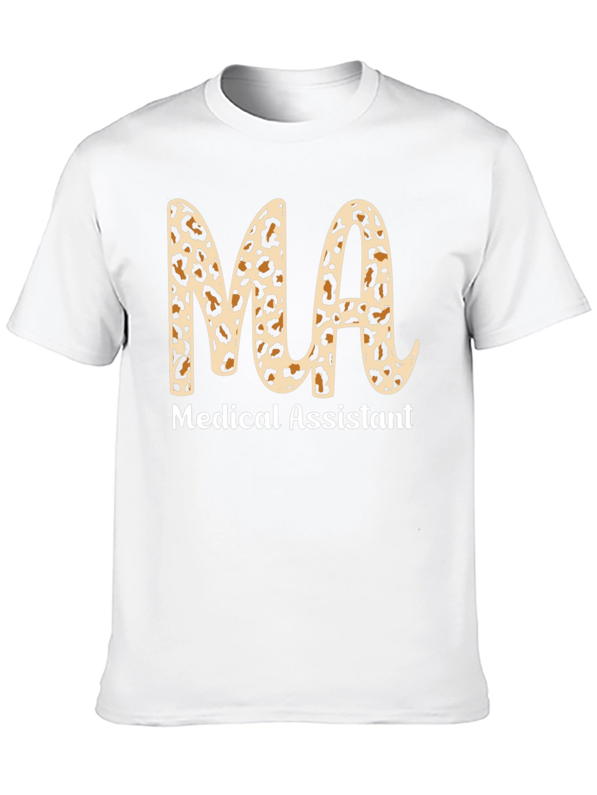 Medical Assistant Leopard Print T-Shirt