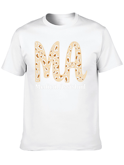 Medical Assistant Leopard Print T-Shirt