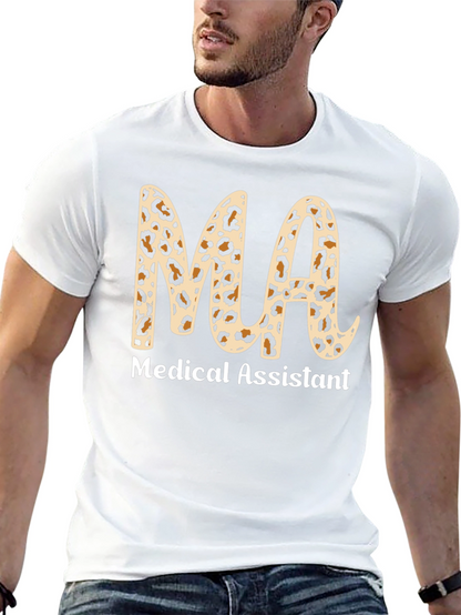 Medical Assistant Leopard Print T-Shirt