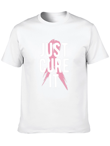 Just Cure It T-Shirt - Breast Cancer Awareness