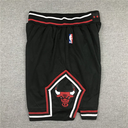 Men's Chicago Bulls Black Basketball Shorts1