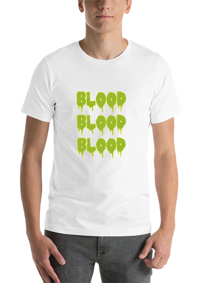 Glow Blood Graphic T-Shirt - Mens Black Tee