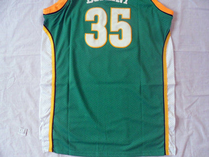 SuperSonics No. 35 Durant Green Retro Fan Edition New Fabric Jersey