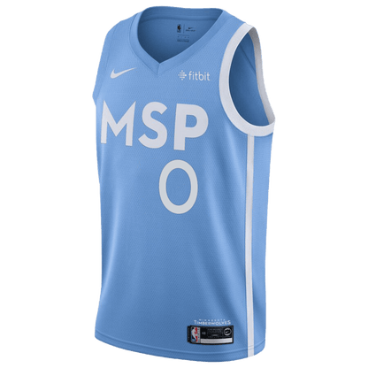 D'Angelo Russell Towns Minnesota Timberwolves City Edition Jersey