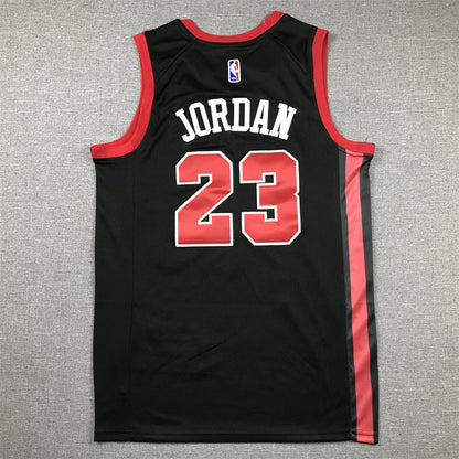 Men's Chicago Bulls Michael Jordan #23 Black 2023/24 Swingman Jerseys - City Edition