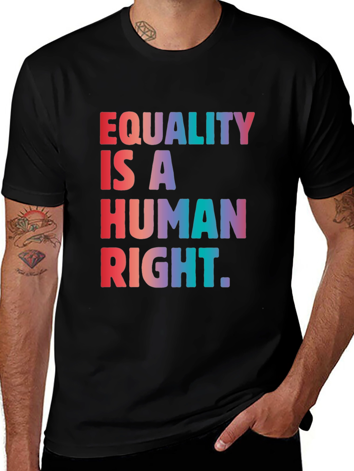 Equality is a Human Right Graphic T-Shirt