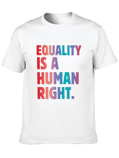Equality is a Human Right Graphic T-Shirt