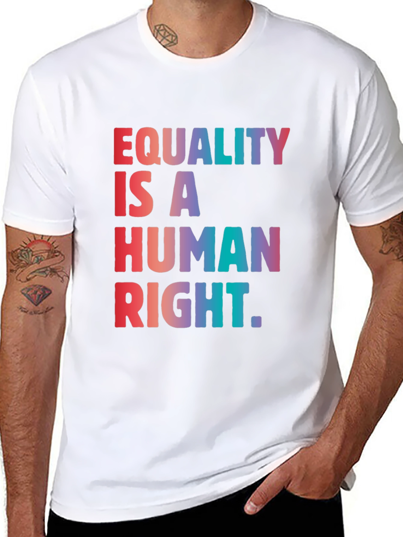 Equality is a Human Right Graphic T-Shirt