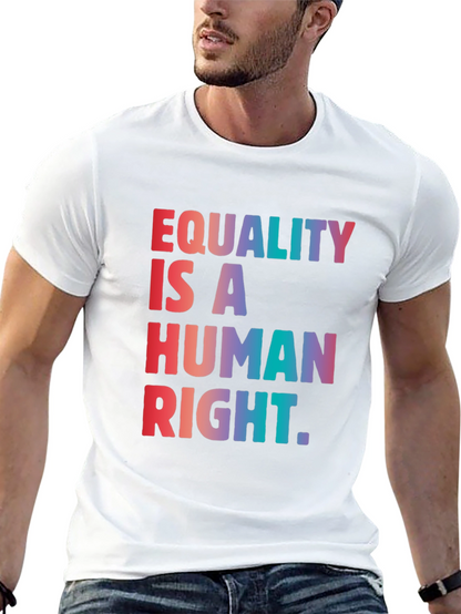 Equality is a Human Right Graphic T-Shirt